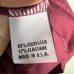 Bryn Walker  Faux Suede Pocket‎ Poncho Tunic Top Size S Porto Burgundy Photo 7