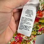 J.Crew floral ruffle cropped tank 100% cotton women’s size large summer beach Photo 5