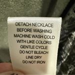 Tru Self Elegant Olive Patterned Sleeveless Blouse/Cardigan, Size S Photo 5