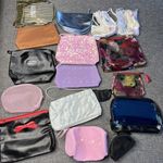 Makeup Bag Lot Coin‎ Purse Pouch Clutch Purse 17 Pieces Signature A Pink Photo 0