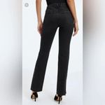 Good American  Good Boy Straight Leg Distressed Ripped Jeans Photo 1