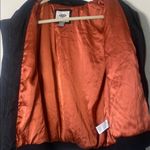 Old Navy Black Bomber Jacket with Gold Zipper Size XL Photo 12