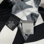 a.n.a  Women's Black White Twiggy Chevron Side-Slit Casual Maxi Skirt Size XS Photo 5