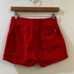 Hammies Corduroy High Waist Shorts Red Women’s Size 26 Surf Skate Style Photo 5