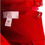 Red Formal Dress Women’s Size Medium Lightweight Zip Up Design Ruffle Detailing! Photo 4