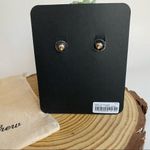 J.Crew NWT  Roma Pearl Gold Ring Earrings Stud Photo 4