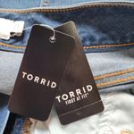 Torrid Denim Mini w Side Ribbon NWT Photo 8