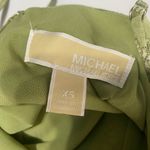 Michael Michael Kors paisley wrap front wide leg jumpsuit in sage green‎ Green Size XS Photo 2
