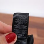 ASOS DESIGN Black V Neck Strappy Back One Piece Swimsuit Size 6 Photo 2