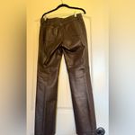 Newport News  brown Leather Trousers Photo 2