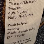 Spanx Distressed Skinny Ankle Jeans Women's Small Dark Wash Frayed Hem Pull-On Photo 10