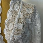 R & M Richards  Women's Open Front Lace Bolero Photo 3