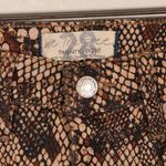 Free People NWT  Snakeskin Jeans Size 28 Photo 6