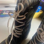 Sorel  Size 7 Joan Of Arctic Knit II Rain Snow Waterproof Winter Boots Black Photo 7