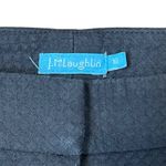 J. McLaughlin J.‎ McLaughlin Crop Pants Size 10 Navy Blue Womens Cotton Blend 32X24.5 Photo 3
