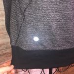 Lululemon  ATHLETICA 2/3 Zip Pullover Gray sweatshirt athletic wear thumb holes​​ Photo 6