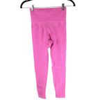 Halara  Seamless Flow High Waisted Tummy control 7/8 Leggings Super Pink XS Photo 3
