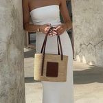 ZARA dress bodycon strapless sleeveless tailored midi white wedding party Photo 5