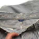 NWT Daily Blue Women's Mantra Wide Barrel Striped Pants Size 24 Wuther Casual Photo 3