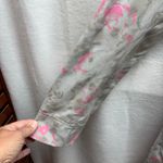 Relativity ‎ Gray and Pink Pattern Trench Coat - Small Photo 5