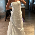 David's Bridal Bridal Wedding Dress Strapless David's Photo 0