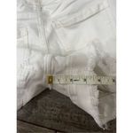 Liverpool  Seamed Fray Hem Jean Shorts Women's Size 6 Bone White Denim Photo 3