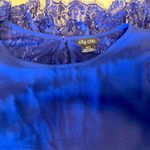 City Chic Blue lace top  Photo 1