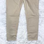 Michael Kors Women’s Mid-Rise Light Tan Cropped Skinny Jeans 8 Photo 2