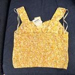 Monteau NWT floral crop top Photo 1