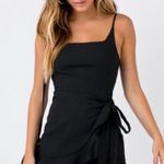 Princess Polly LOVE LANE MINI DRESS BLACK size 6 NWOT Photo 0