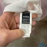 NWT Shein Mod Milkmaid Bustier Floral Chiffon Midi Dress White/Pink XS Pink Photo 8