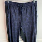 Athleta  Dress Blue Python Printed Brooklyn Jogger Photo 5