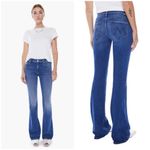 💕MOTHER💕 The Down Low Weekender Heel Jeans ~ High Tide 31 NWT Blue Photo 2