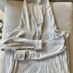 Athleta Hayes Sweatshirt Hoodie Midi Dress/Tunic Lt Heathered Gray Photo 0