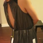BCBGeneration BCBG Gun metal metalic pleated maxi dress. Xs Photo 3
