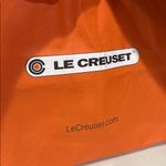 Le Creuset Vibrant Orange Shopping Tote or gift bag Photo 1