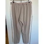 Babaton Aritzia  Conan Tuxedo Stripe Trouser Beige/Cream Stripe ,Size 10 NWOT Photo 3