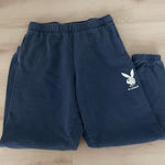 Playboy  Dark Blue Joggers Photo 0