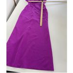 Sachin + Babi ‎ Dress Womens 2 Purple Davis Gown Crepe Asymmetrical Off Shoulder Photo 11