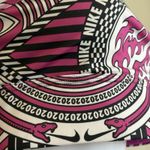 Nike Rare!!  Swoosh High Neck Support Sports Bra‎ Pink Black Small Dri-Fit Photo 3