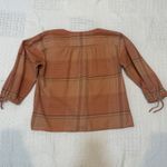 Madewell XXS Morningview tie sleeve button front v neck blouse top TB 2789 Photo 9