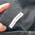 Reformation Ribbed Skirt molly knit midi womens Black xsmall minimalist Photo 2