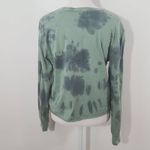 Mighty fine Green Distressed Blame It On My Zodiac Cropped Tee Size Small Photo 5