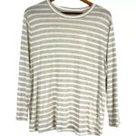 Vince Womens Crewneck bracelet sleeve classic stripe top, $65, Medium, B59 Photo 0