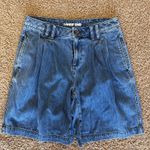 Lands' End  Light/Medium Wash Lot Bundle 3 Pleated Jean Shorts Womens 8 10 Petites Photo 13