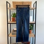 Spanx High-Rise Cropped Two Tone Denim Flare Jeans Style #20231R, Small Photo 2