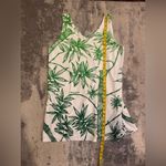 Source Unknown Linea Verde Green Leaf Print Women's Dress Photo 4