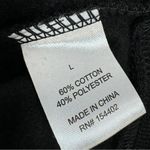 Vinyl Icons GenX‎ Blondie Graphic Print Fringe Back Sweatshirt Black Large Black Photo 10