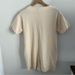 Old Navy Neutral Cream Oversized Romper Slouchy XS Photo 1