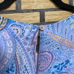 Sam Edelman  Blue Summer Paisley Midi Dress‎ Size 6 Photo 5